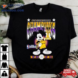 Mickey Los Angeles Lakers Nba In Season Tournament Champions Tshirt