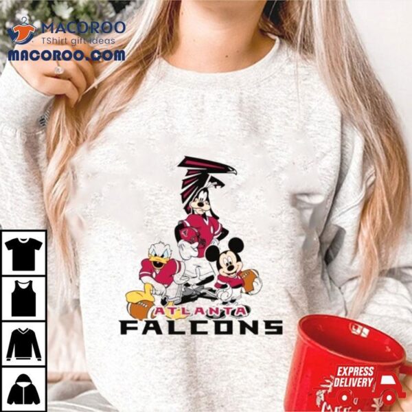 Mickey Mouse And Friend Disney Atlanta Falcons American Football Shirt