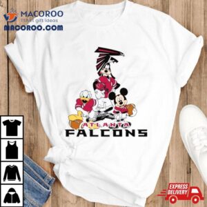 Mickey Mouse And Friend Disney Atlanta Falcons American Football Tshirt