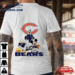 Mickey Mouse And Friend Disney Chicago Bears American Football Shirt