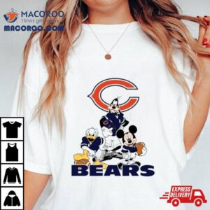 Mickey Mouse And Friend Disney Chicago Bears American Football Tshirt