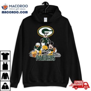 Mickey Mouse And Friend Disney Green Bay Packers American Football Shirt