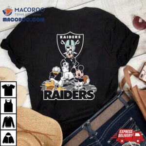 Mickey Mouse And Friend Disney Las Vegas Raiders American Football Shirt