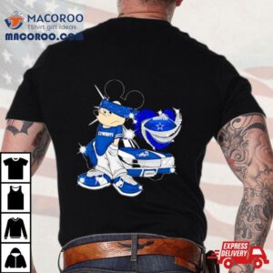 Mickey Mouse Dallas Cowboys Diamond Football Tshirt