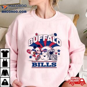 Mickey Mouse Football Buffalo Bills To Play Tshirt