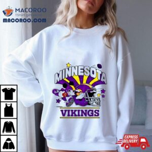 Mickey Mouse Football Minnesota Vikings Helme Tshirt