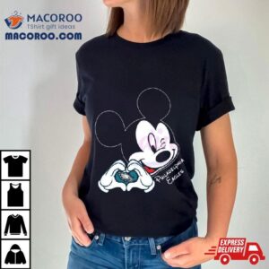 Mickey Mouse Love Philadelphia Eagles Nfl Tshirt