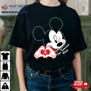 Mickey Mouse Love San Francisco Ers Tshirt