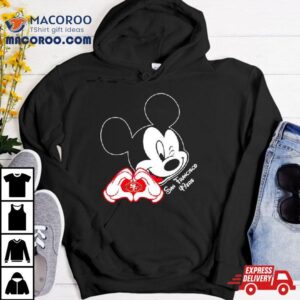 Mickey Mouse Love San Francisco Ers Tshirt