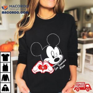 Mickey Mouse Love San Francisco Ers Tshirt