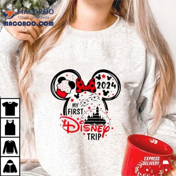 Mickey Mouse My First Disney Trip 2024 Shirt