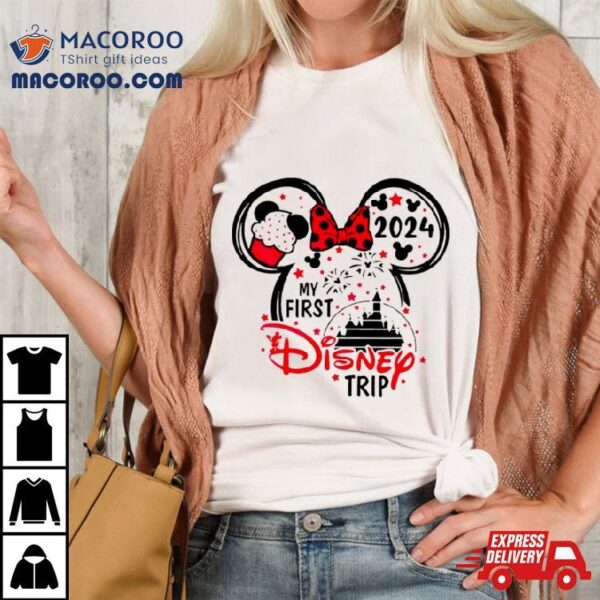 Mickey Mouse My First Disney Trip 2024 Shirt