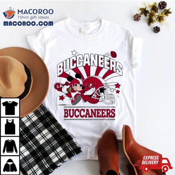 Mickey Mouse Player Tampa Bay Buccaneers Football Helmet Shirt