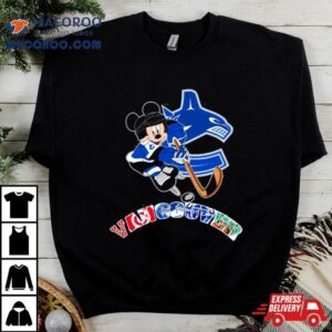 Mickey Mouse Player Vancouver Sports Tshirt