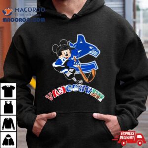 Mickey Mouse Player Vancouver Sports Tshirt