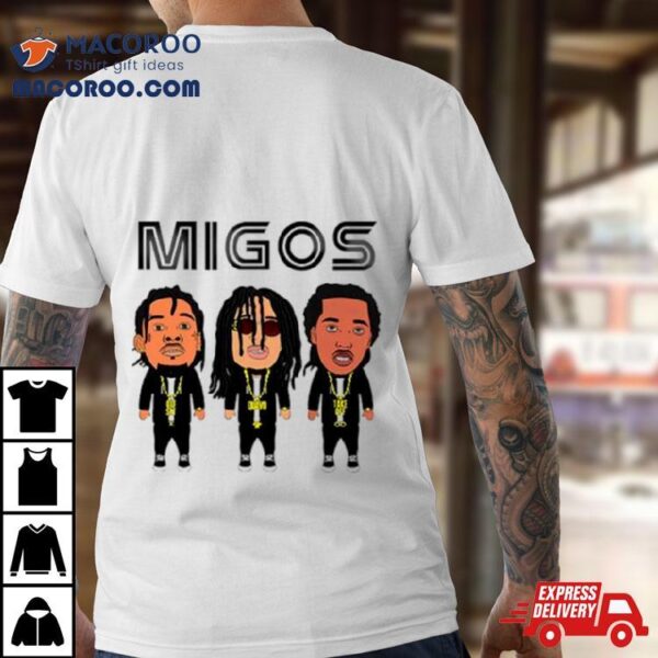Migos Hip Hop Offset Quavo Takeoff Shirt