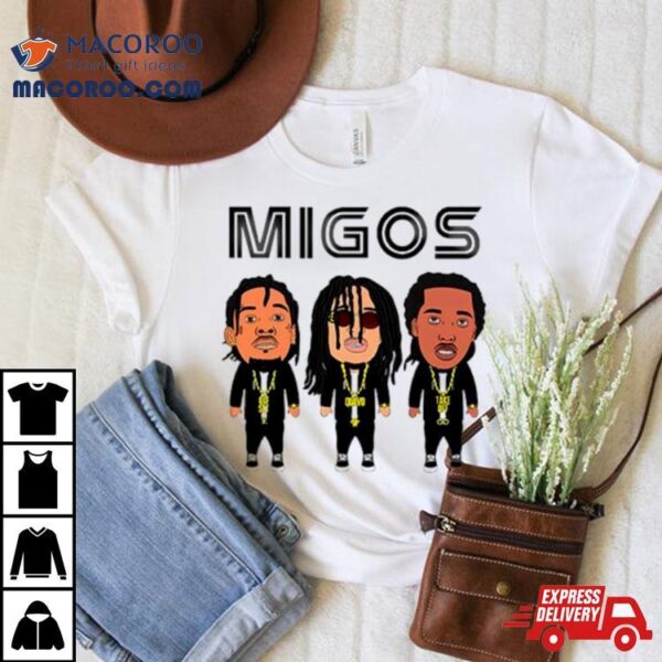 Migos Hip Hop Offset Quavo Takeoff Shirt