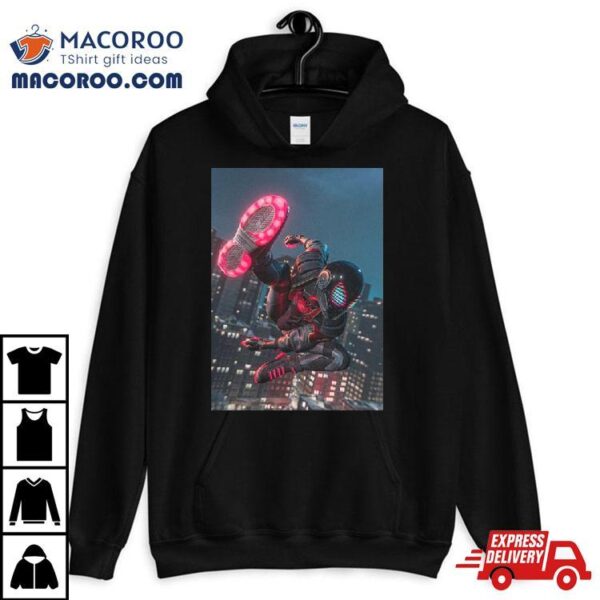 Miles Morales 2020 Suit Go To Suit In Spider Man 2 T Shirt