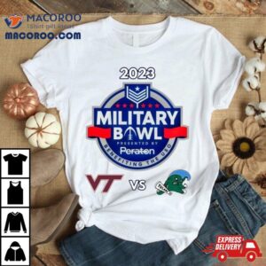 Military Bowl Virginia Tech Vs Tulane Navy Marine Corps Mem Stadium Annapolis Md Tshirt