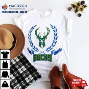 Milwaukee Bucks Fisll Heritage Crest Tshirt