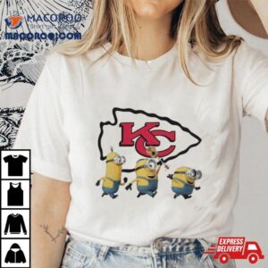 Minions Team Kansas City Chiefs Football Nfl Logo Tshirt