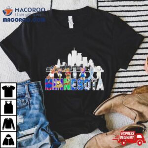 Minnesota Mascot Team Sports City Tshirt