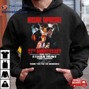 Mission Impossible Th Anniversary Thank You For The Memories Signature Tshirt