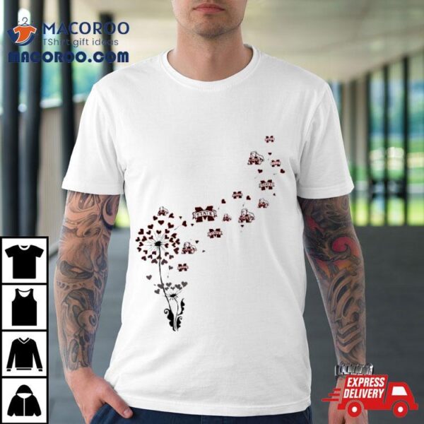 Mississippi State Bulldogs Dandelion Flower 2023 T Shirt