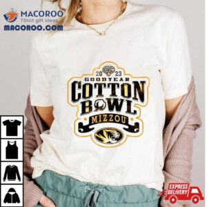 Missouri Tigers 2023 Goodyear Cotton Bowl Logo Shirt