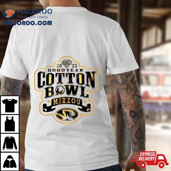 Missouri Tigers 2023 Goodyear Cotton Bowl Logo Shirt