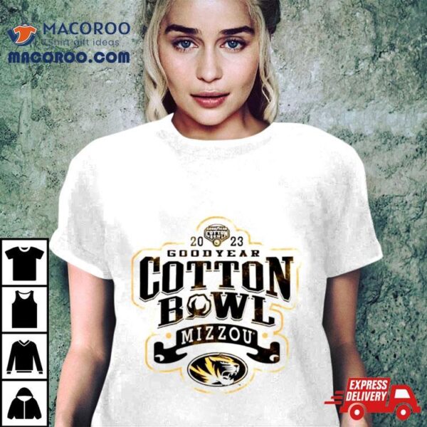 Missouri Tigers 2023 Goodyear Cotton Bowl T Shirt