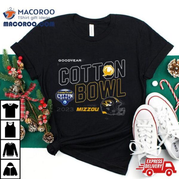 Missouri Tigers Football 2023 Goodyear Cotton Bowl Shirt