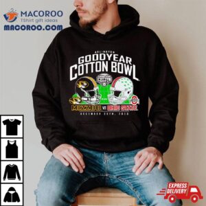 Missouri Tigers Vs Ohio State Buckeyes Cotton Bowl Matchup Tshirt