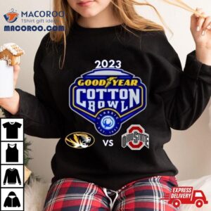 Missouri Tigers Vs Ohio State Buckeyes Goodyears Cotton Bowl Matchup Tshirt