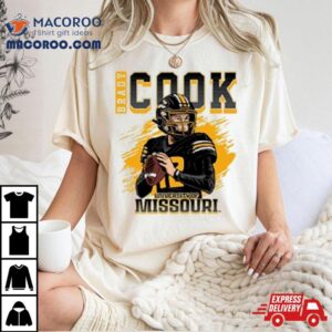 Mizzou Tigers Brady Cook Football Ncaa Shirt