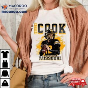 Mizzou Tigers Brady Cook Football Ncaa Tshirt