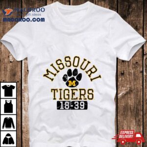 Mizzou Tigers Legacy Missouri Tigers Paw Tshirt