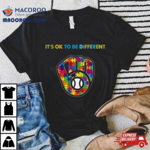 Mlb Milwaukee Brewers Autism It S Ok To Be Differen Tshirt