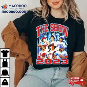 Mlb Harper Homers Shohei Ohtani Mookie Betts Vladimir Guerrero Jr. The Show 2023 T Shirt