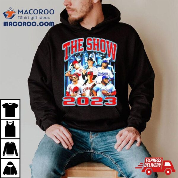 Mlb Harper Homers Shohei Ohtani Mookie Betts Vladimir Guerrero Jr. The Show 2023 T Shirt