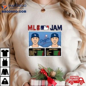 Mlb Jam Los Angeles Dodgers Shohei Ohtani 2023 Shirt