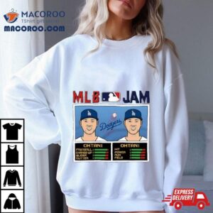 Mlb Jam Los Angeles Dodgers Shohei Ohtani Tshirt