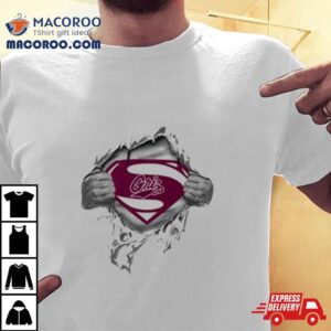 Montana Grizzlies Blood Inside Superman Tshirt