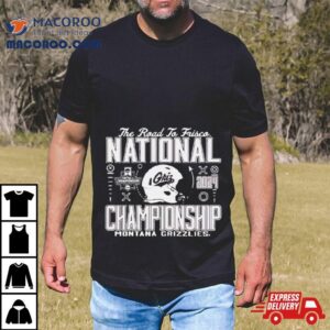 Montana Grizzlies Football National Championship The Road To Frisco Tshirt