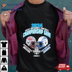 Montana Grizzlies Vs Jackrabbits Football Ncaa Division I Football Championship Matchup Tshirt