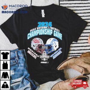 Montana Grizzlies Vs Jackrabbits Football Ncaa Division I Football Championship Matchup Tshirt