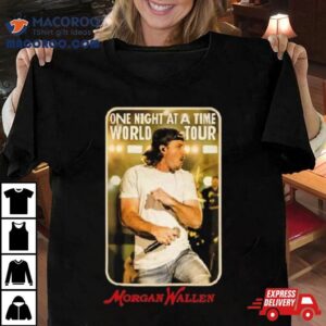 Morgan Wallen London December Show Tour Photo Tshirt