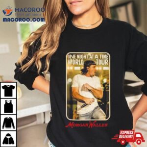 Morgan Wallen London December Show Tour Photo Tshirt