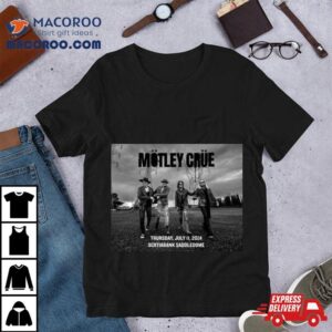 Motley Crue July Scotiabank Saddledome Tshirt