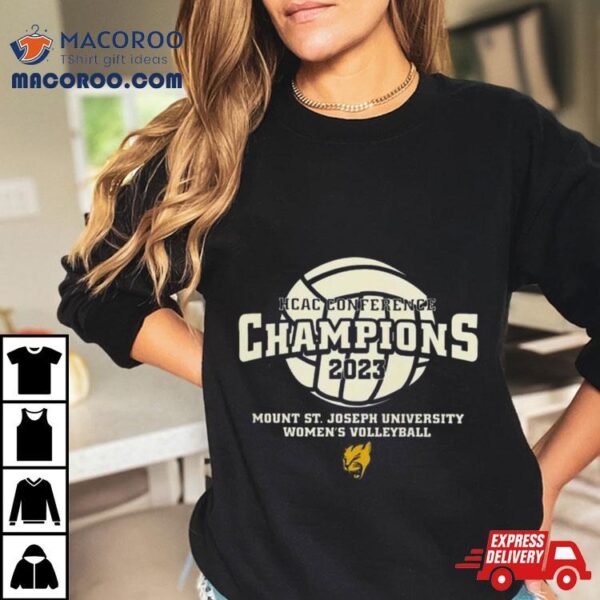 Mount St. Joseph University Russ Volleyball Championship T Shirt